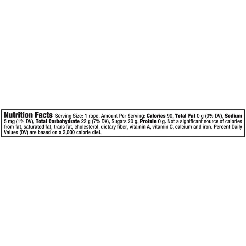 Nerds Rope, Very Berry Candy, 0.92 Ounce, Pack Of 24