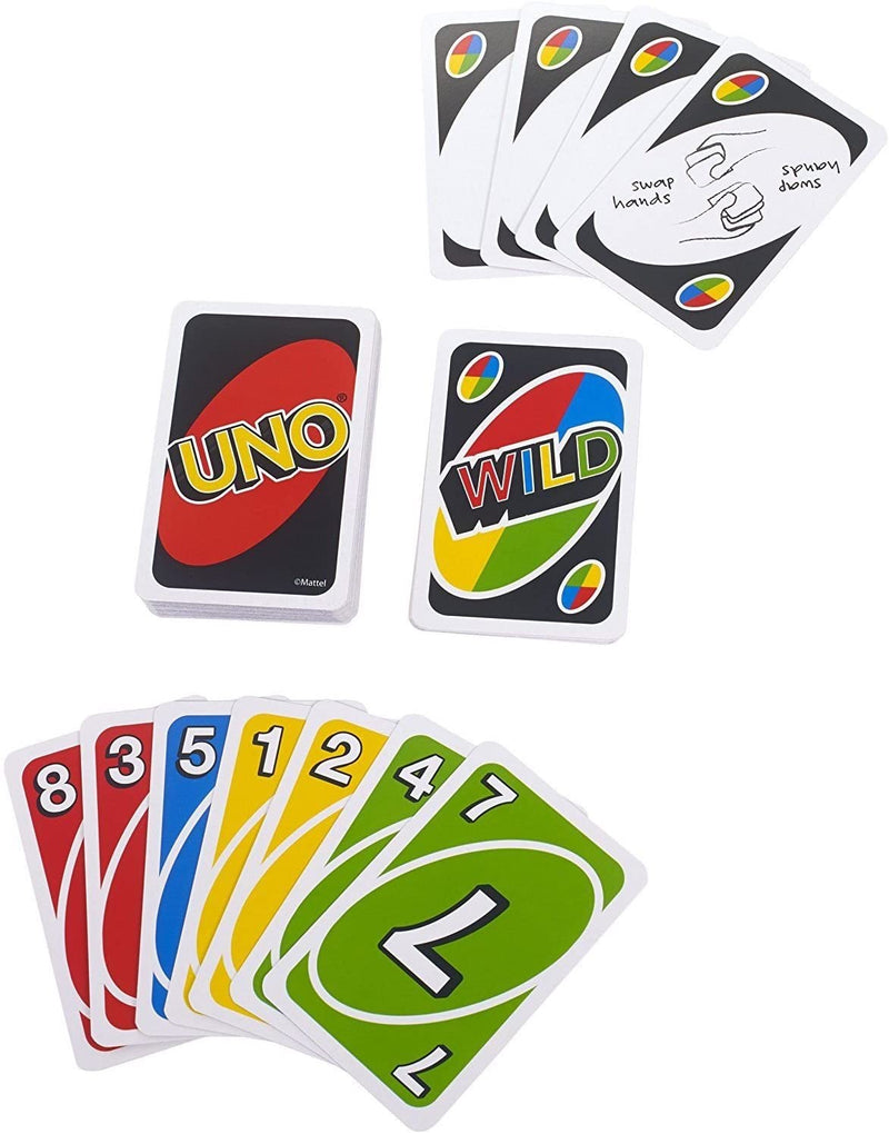 Mattel Games UNO Card Game Customizable with Wild Cards