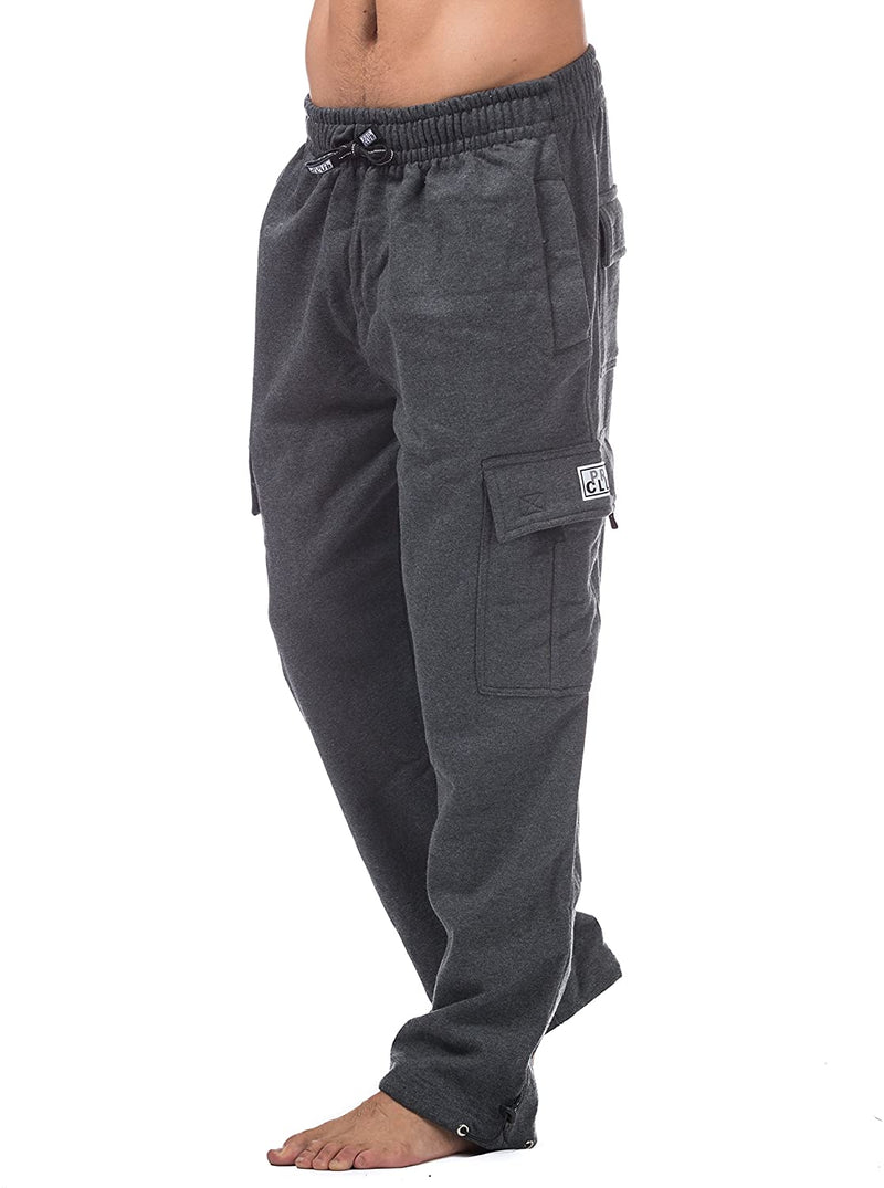 Pro Club Men's Heavyweight Fleece Cargo Pants